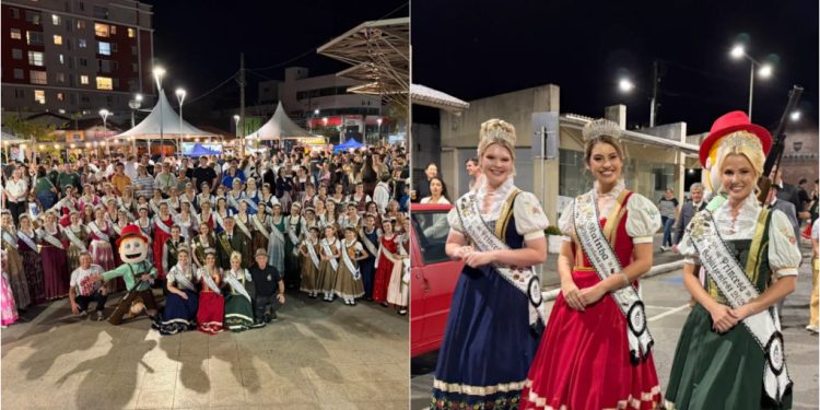Schützenbaum abre calendário da 36ª Schützenfest