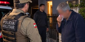 Idoso vai cobrar aluguel e é agredido com soco no nariz em Jaraguá do Sul