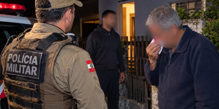 Idoso vai cobrar aluguel e é agredido com soco no nariz em Jaraguá do Sul