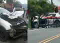 Motociclista fica gravemente ferido em colisão com carro na SC-108, em Massaranduba