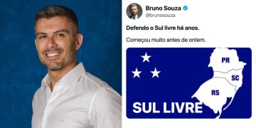 Deputado eleito por SC propõe plebiscito sobre separação do Sul do Brasil