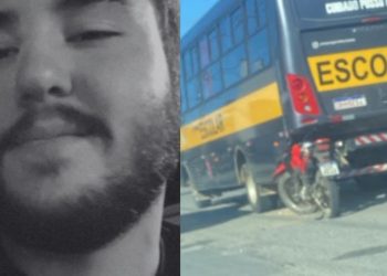 Morre motociclista de 22 anos que colidiu na traseira de ônibus em Massaranduba