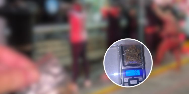 Homem é flagrado bebendo, com maconha e chama PMs de ‘corruptos’ em Massaranduba