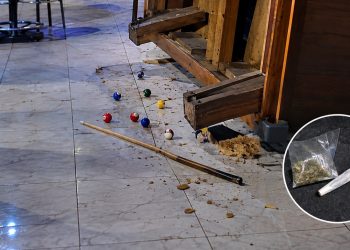 Homem vira mesa de sinuca e causa danos em bar de Jaraguá do Sul