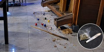 Homem vira mesa de sinuca e causa danos em bar de Jaraguá do Sul