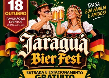 Jaraguá Bier Fest terá entrada e shows gratuitos no dia 18 de outubro