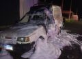Carro pega fogo durante a madrugada em Guaramirim